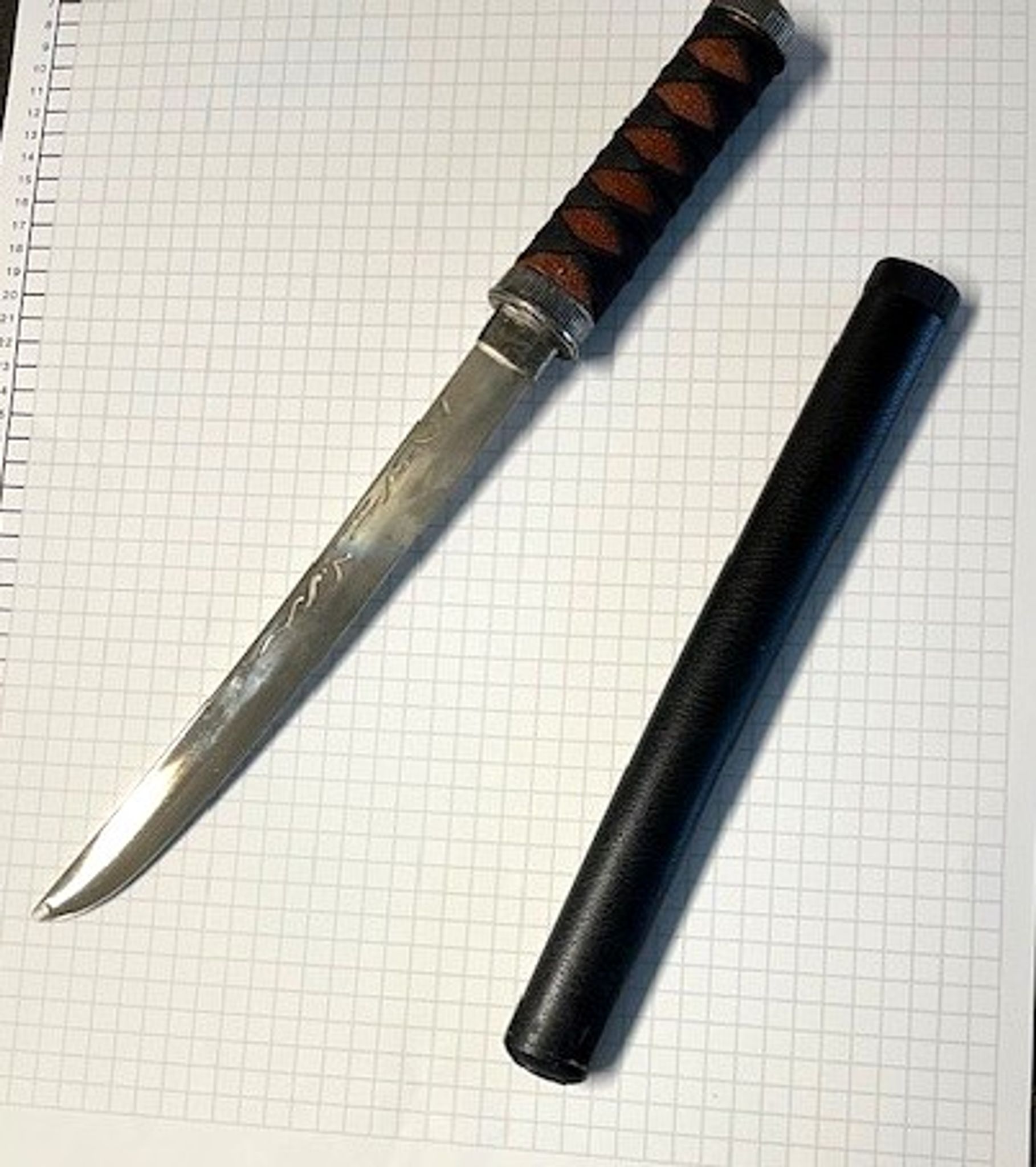 Mann mit japanischem Kampfmesser in Recklinghausen erwischt