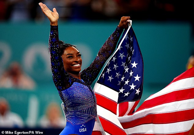 Gymnast Simone Biles added three more medals to her tally at the 2024 Paris Olympics
