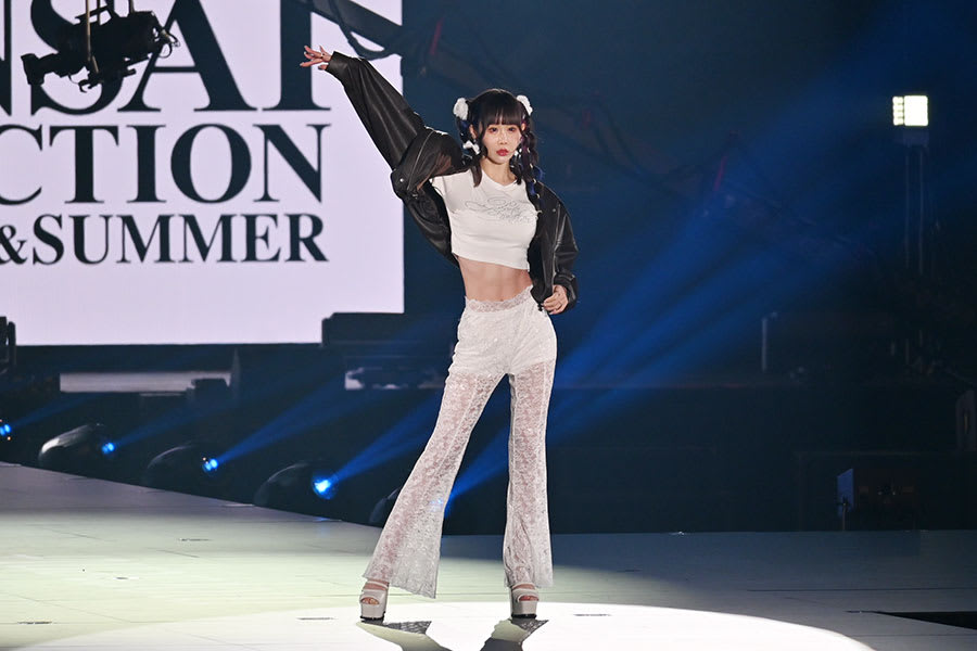 41kg＆ウエスト50.7cmのゆりにゃ、観客を圧倒