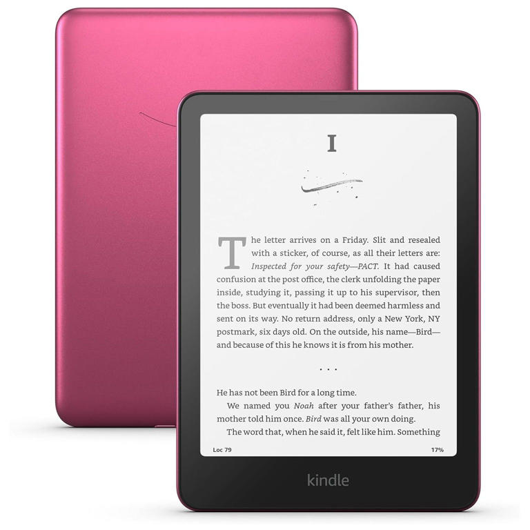 amazon kindle paperwhite signature edition on a white background