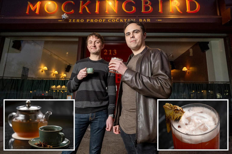 Booze free bar in trendy NYC neighborhood is a hot spot where Booze free bar in trendy NYC neighborhood is a hot spot where