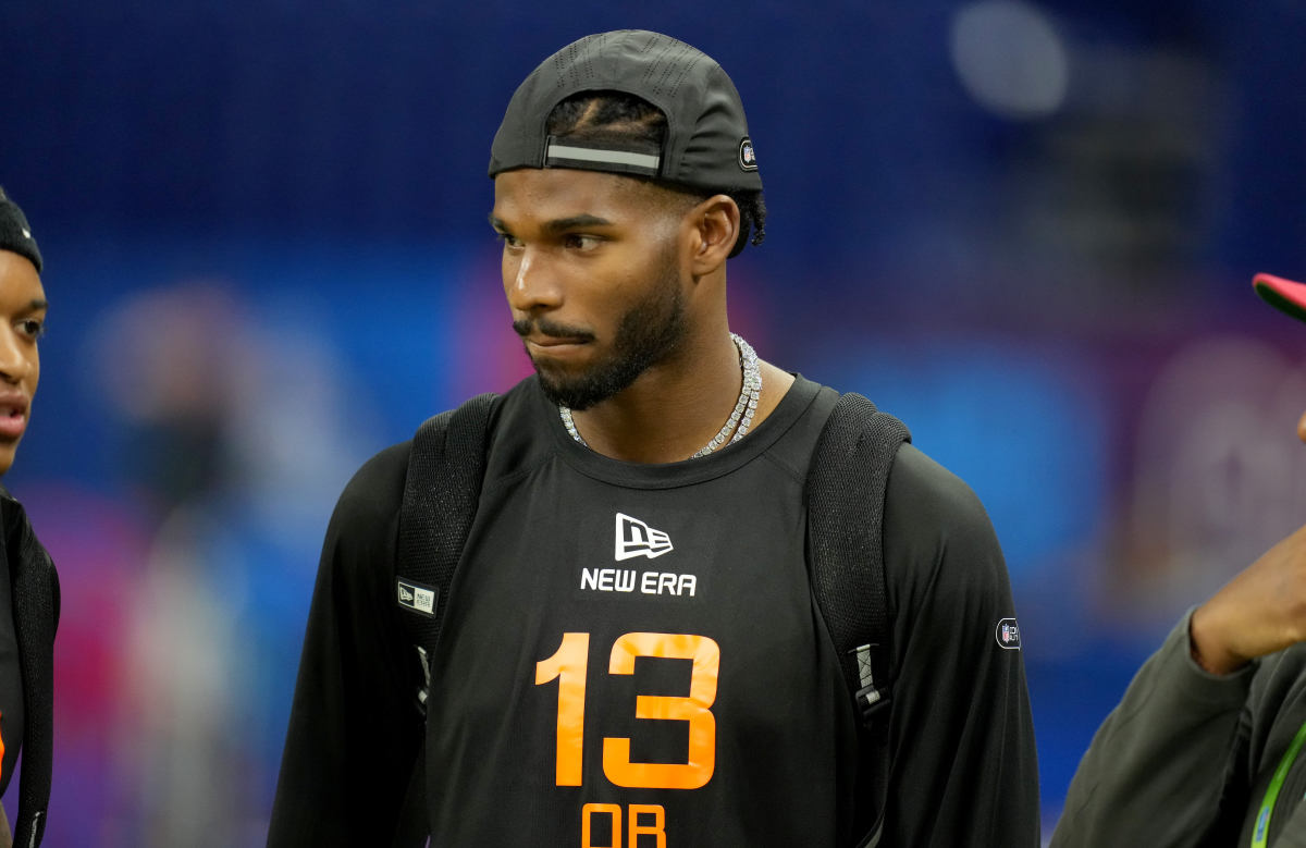 Shedeur Sanders Projected to Take Steep Slide in Draft as 'Wild Card' Pick