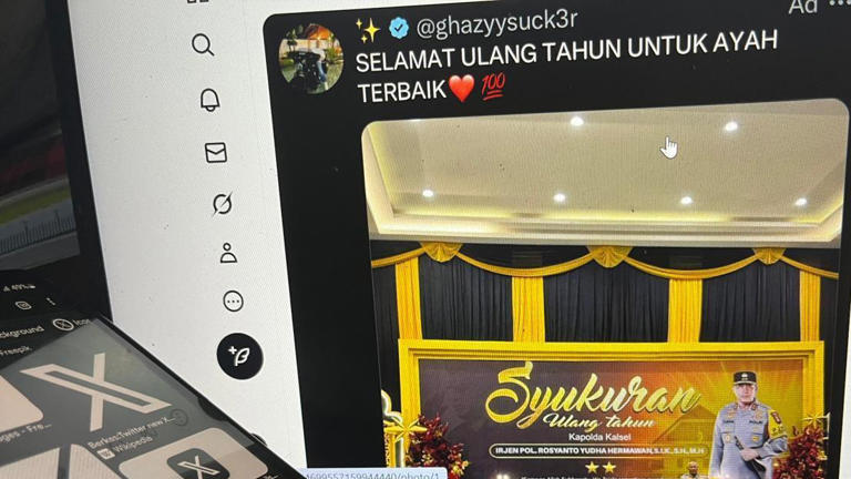 Iklan ucapan ulang tahun dari sebuah akun telah memulai polemik yang lebih luas.