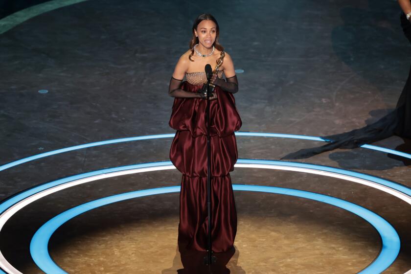 Zoe Saldaña celebrates immigrants in tearful Oscar win: Read the full
