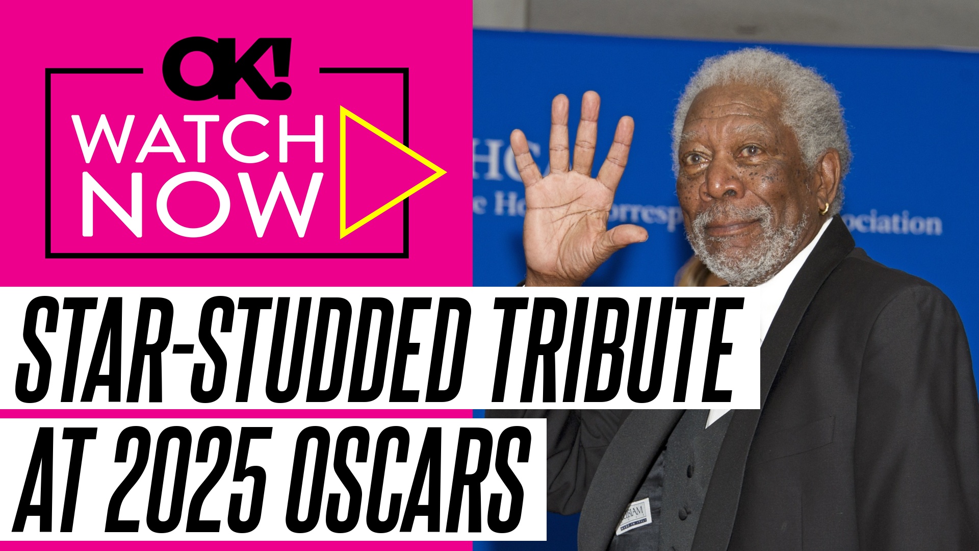 Freeman Honors 'Generous Performer' Gene Hackman at 2025 Oscars