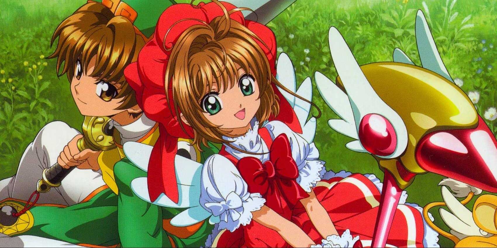 Sakura and Syaoran from Cardcaptor Sakura