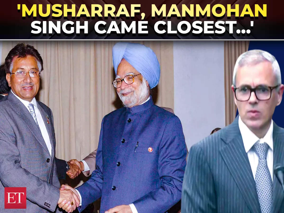 'Musharraf, Manmohan Singh came closest…' J&K CM Omar Abdullah makes