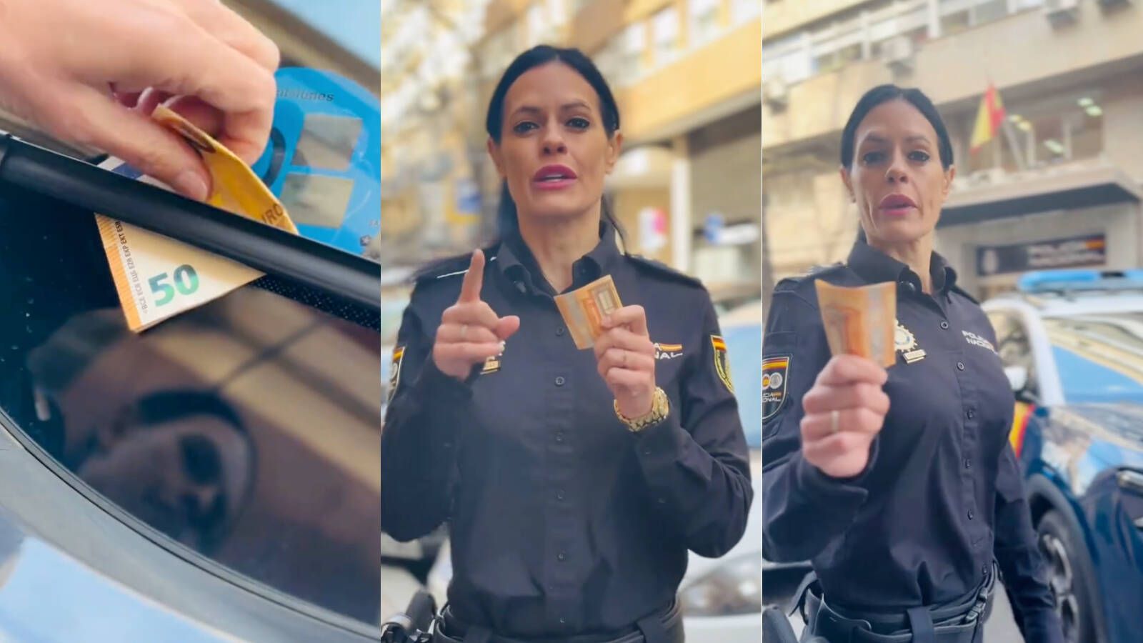 Nueva estafa de los 50 euros (TikTok/ @policia)