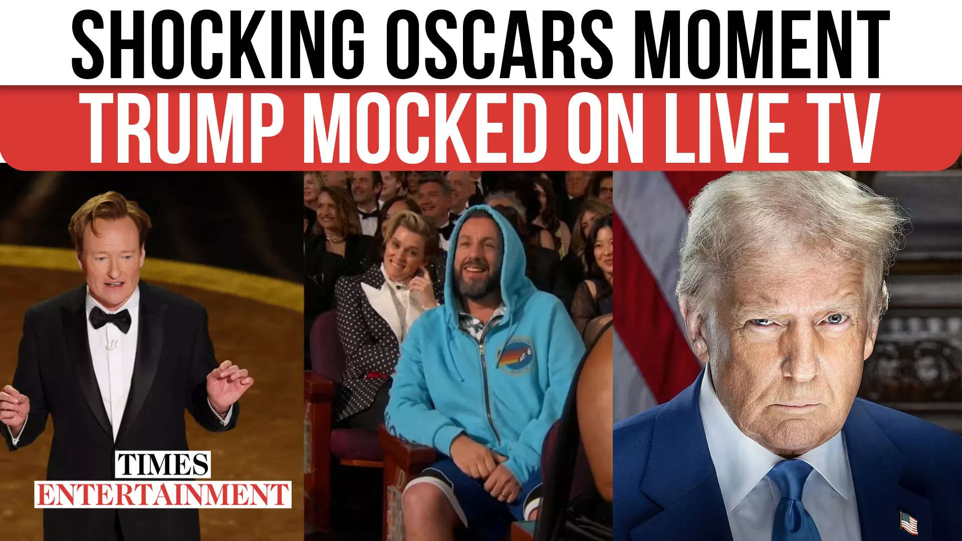 The Oscars 2025 Conan O’Brien’s Donald Trump Joke Stuns Viewers, Adam