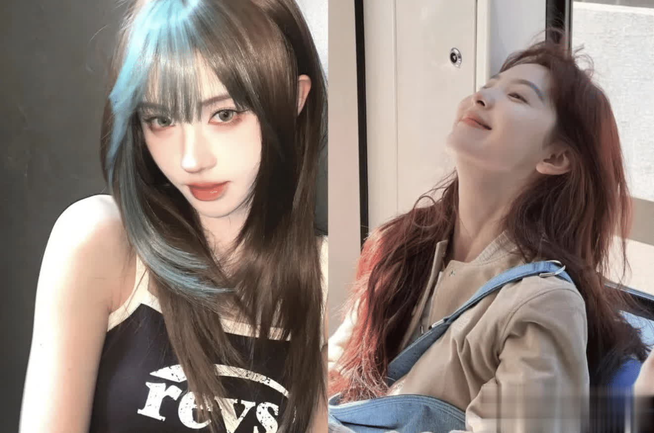 鞠婧祎染薄荷绿章若楠染红发，三月娱乐圈染发潮背后的玄学