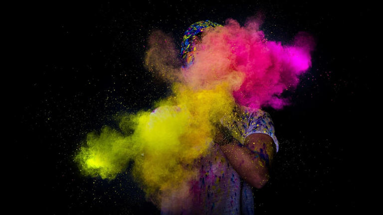 holi history in english