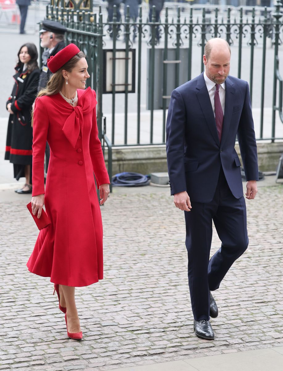 The British Royal Family Steps Out Together for Commonwealth Day
