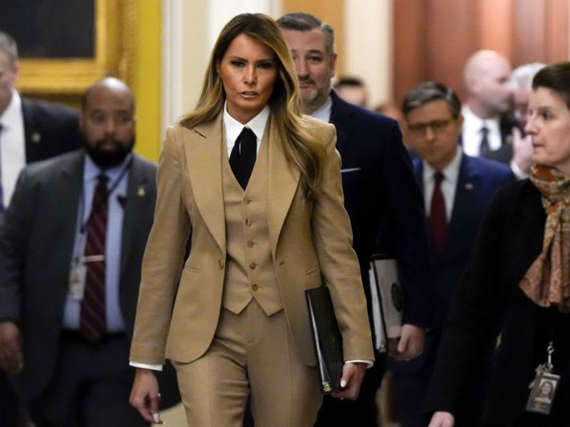 Melania Trump Initiative der First Lady wird wegen ihres Mannes zur
