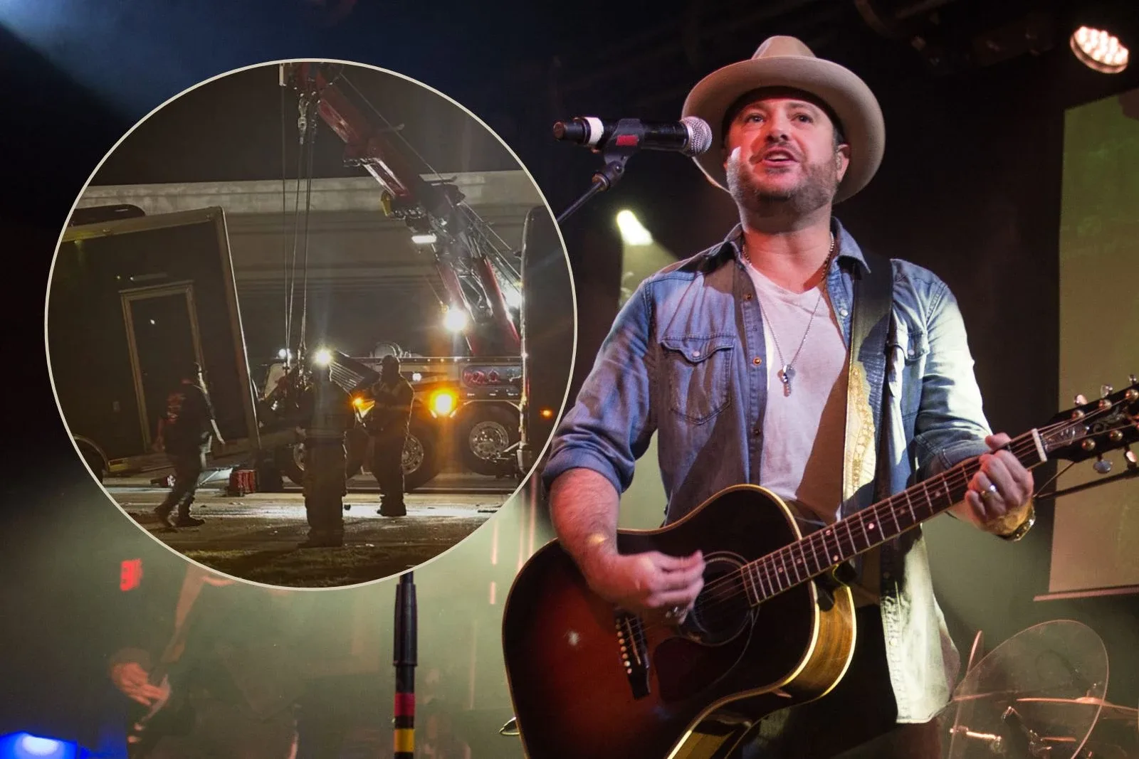 Country Star Wade Bowen Suffers Bus Crash ‘We Are Very Lucky’