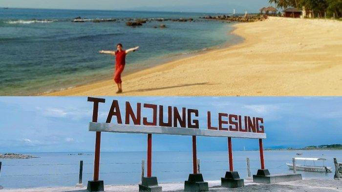 Kawasan Wisata Tanjung Lesung terdiri dari beberapa pantai, hotel atau villa, dan wisata lainnya. (Kolase TribunBanten.com/Instagram)