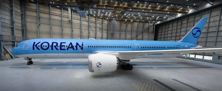 初号機は“あの”最新機材に！ 大韓航空、新塗装・ロゴ発表 12日の