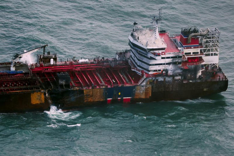 Unexplained UK tanker collision leaves two ships burning, one expected ...