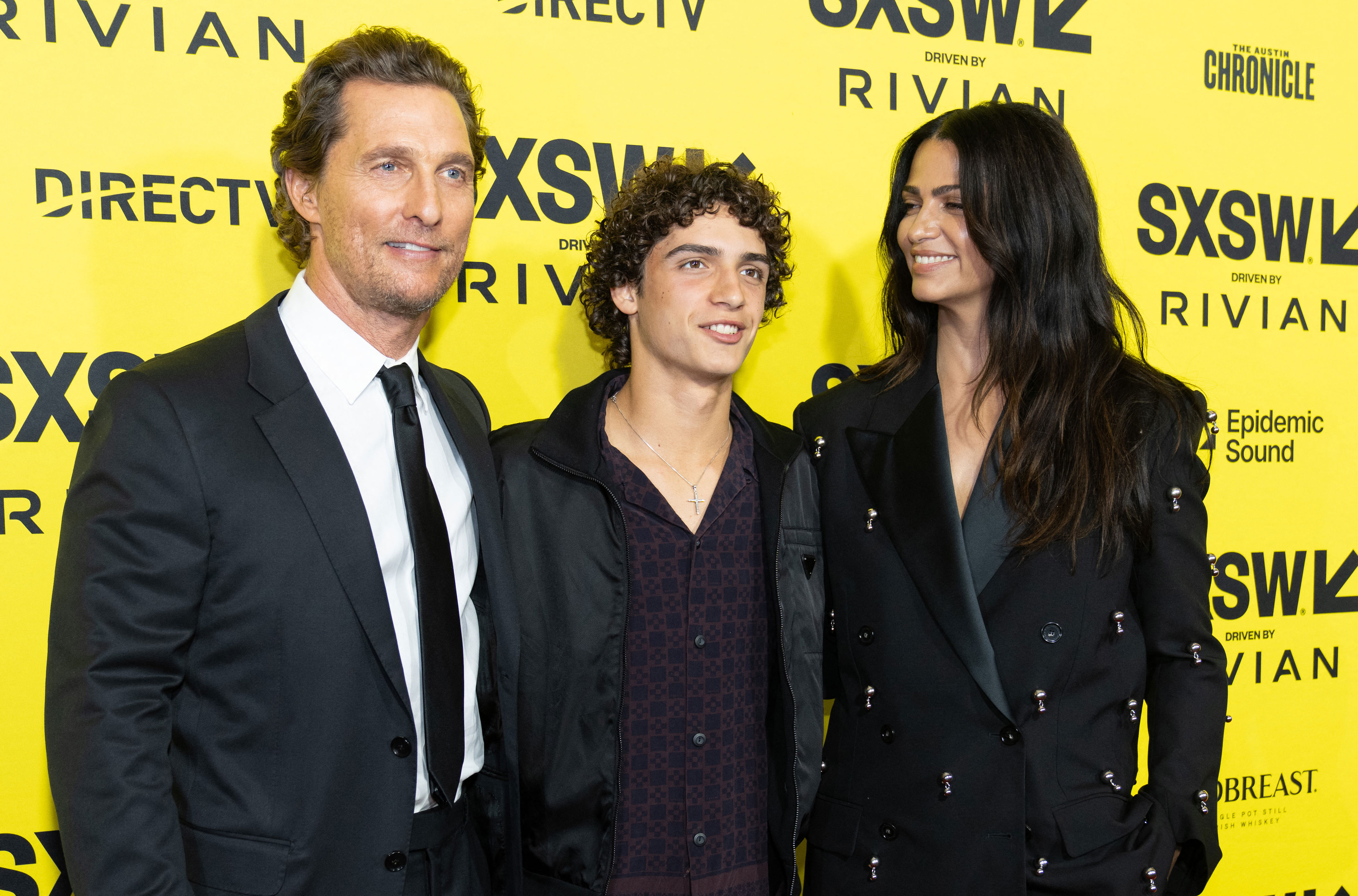 Matthew McConaughey and Camila Alves’ son Levi is all grown up in rare