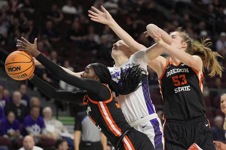 Oregon State women beat Portland 59-46 to win WCC Tournament and berth ...