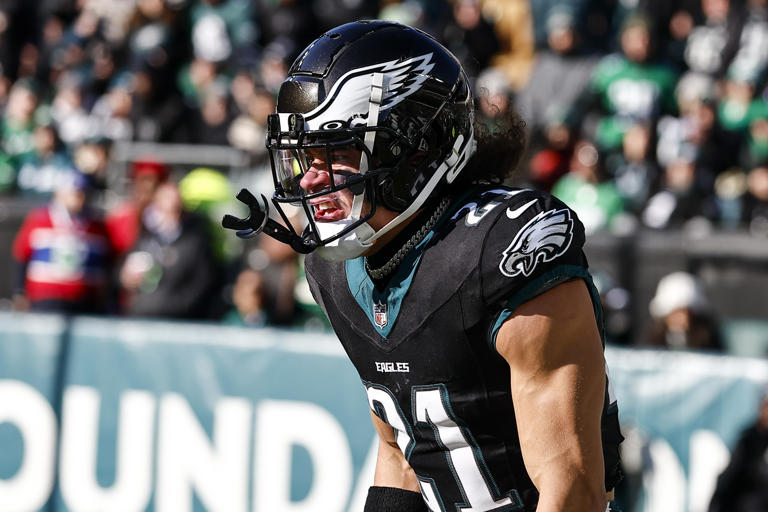 Who can replace C.J. Gardner-Johnson at safety for the Eagles?