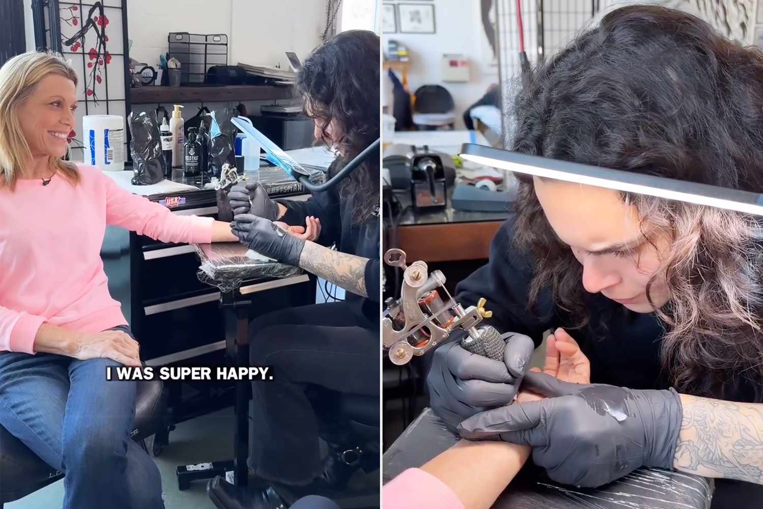 Vanna White, 68, Gets Her First Tattoo Inked by Lookalike Daughter Gigi(02)