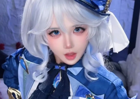 《原神》芙宁娜傲娇版COS：气呼呼的样子好可爱，男友视角简直绝了