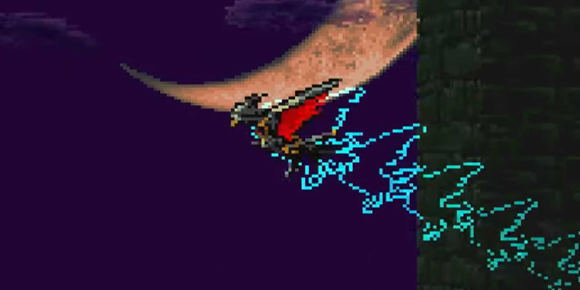 Alucard in Bat Form in Castlevania: Symphony of the Night