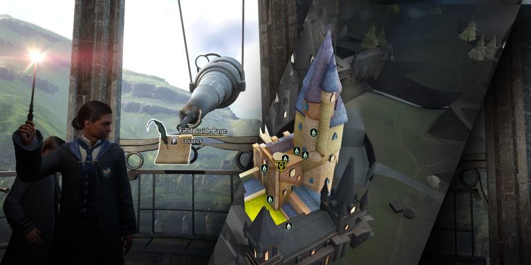 Hogwarts Legacy All Astronomy Wing Field Guide Page Locations