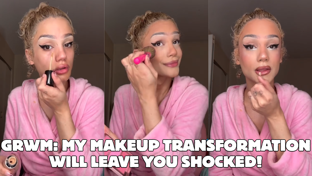 GRWM My Makeup Transformation Will Leave You Shocked!