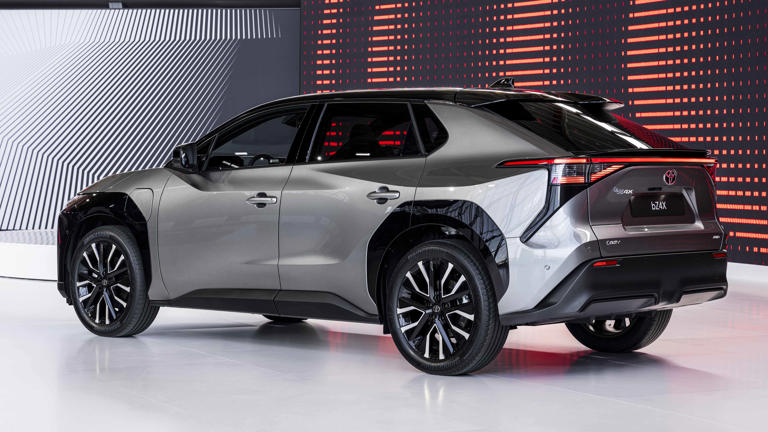 Toyota has given the bZ4X 338bhp and 356 miles of range