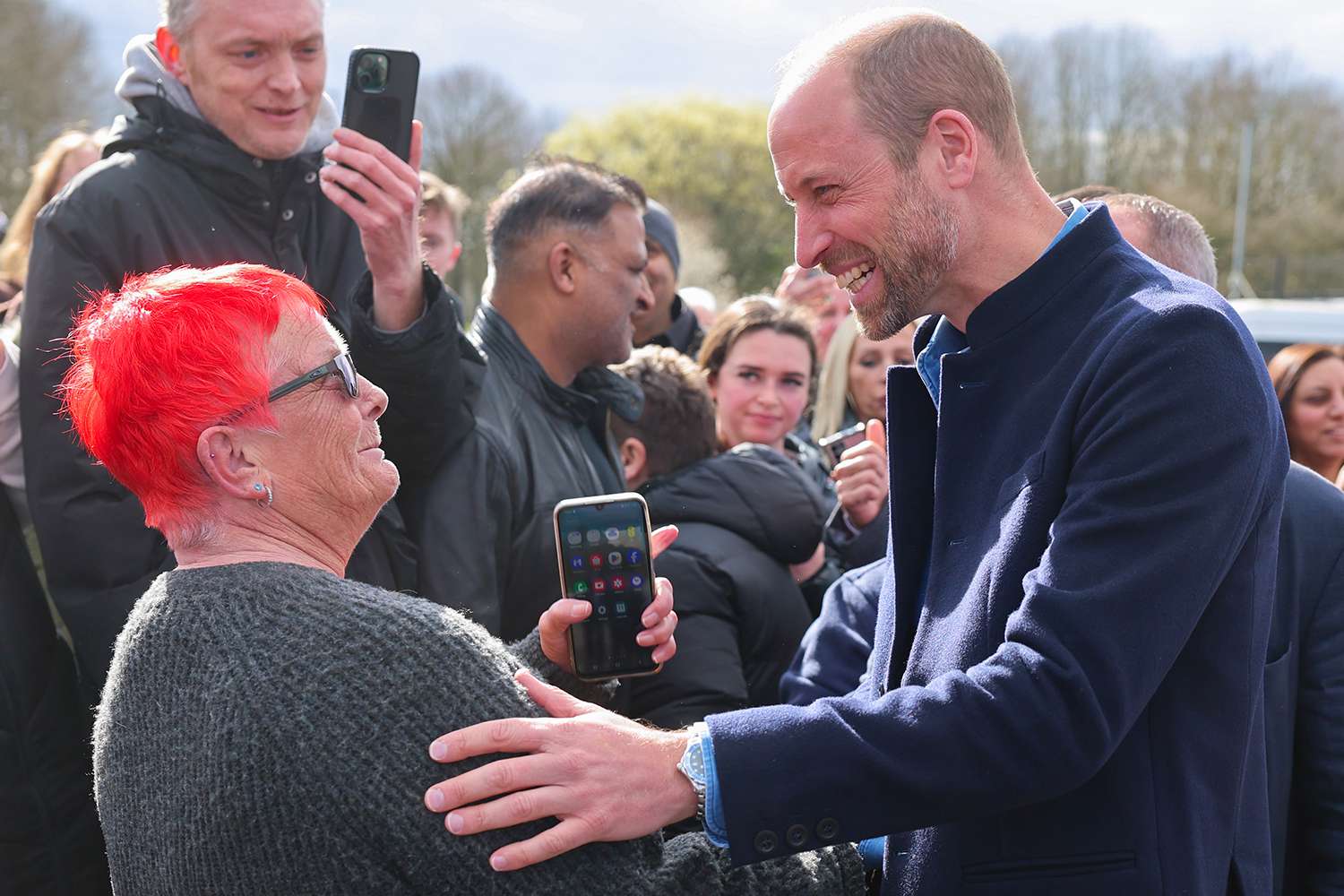 Prince William Makes SelfDeprecating Joke About His Hair as He