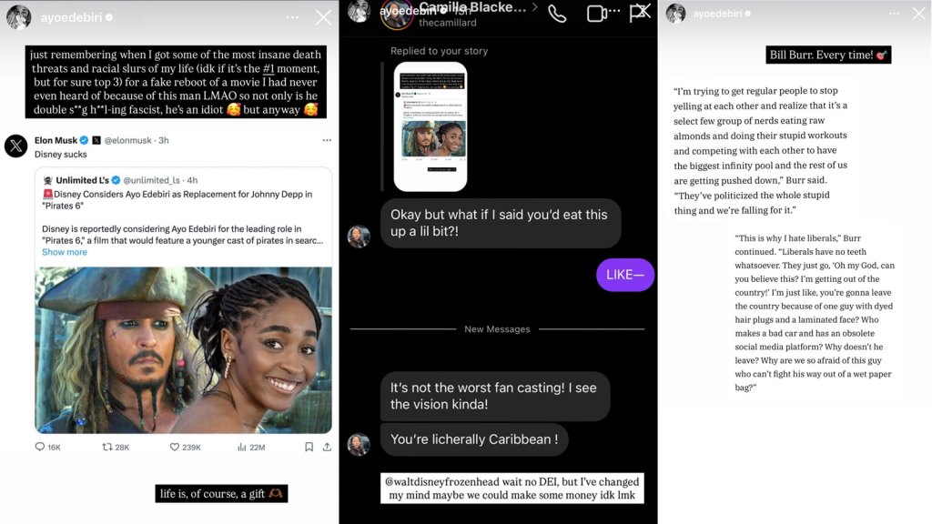 Ayo Edeberi on Instagram