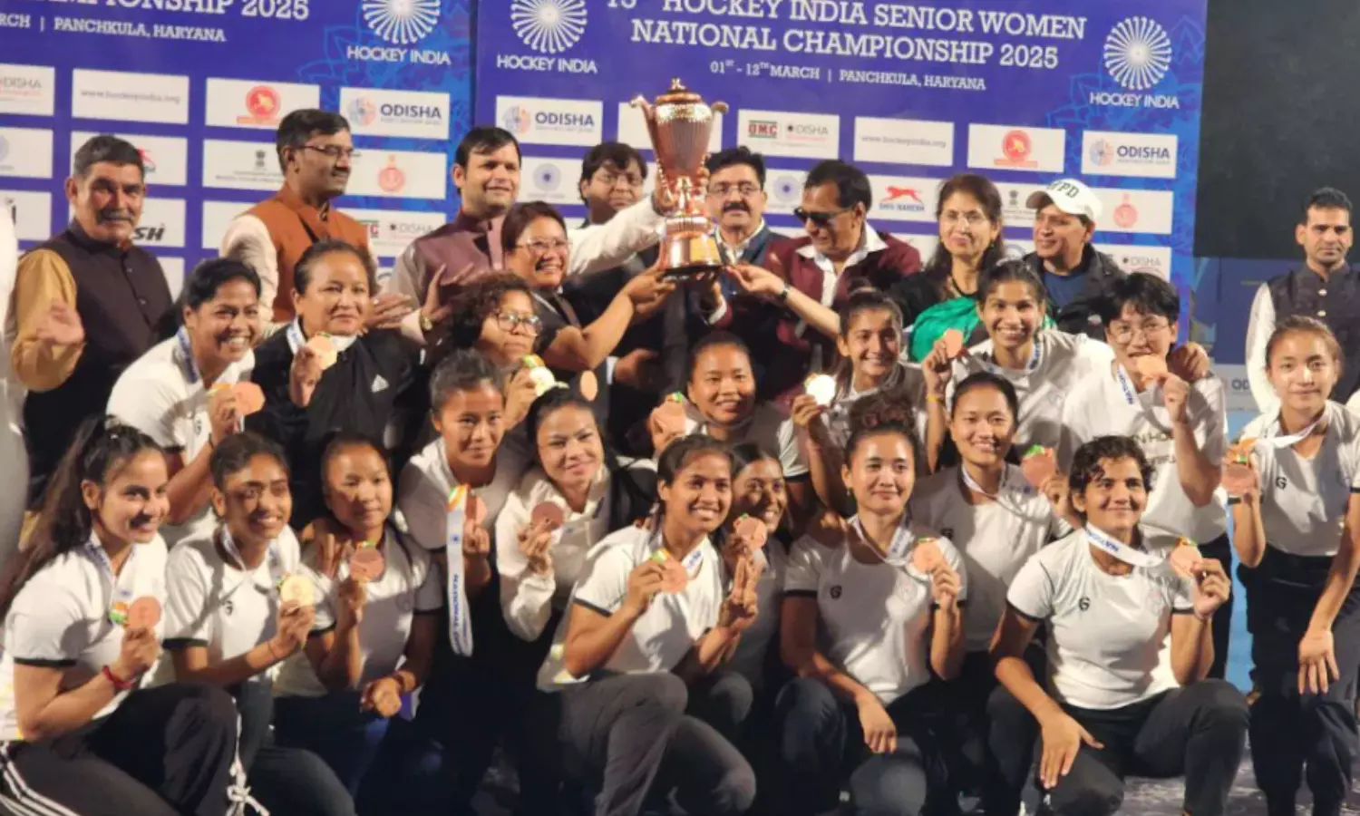 Jharkhand wins 15th Hockey India Senior Women National Championship 2025 title
