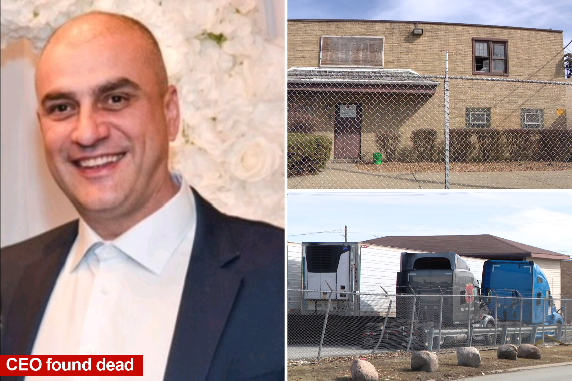 Employee arrested after CEO found dead inside burning building(00)