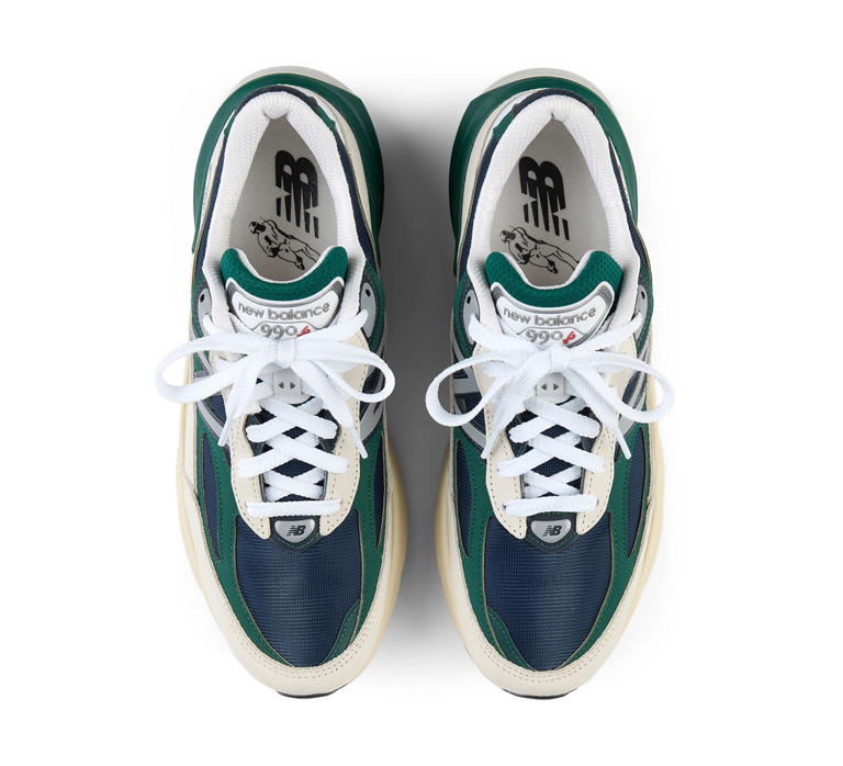 シューズ Shohei Ohtani x New Balance 990v6 U990SH6 Shohei Ohtani New Balance 990V6 NB103 White Marsh Green