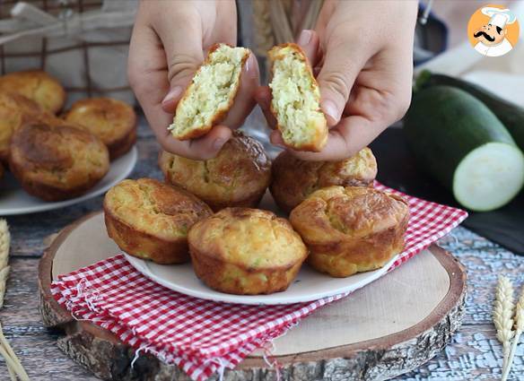 Zucchini-ziegenkäse-muffins