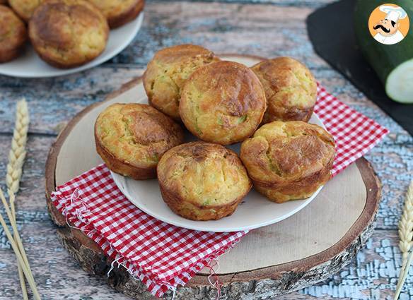 Zucchini-ziegenkäse-muffins