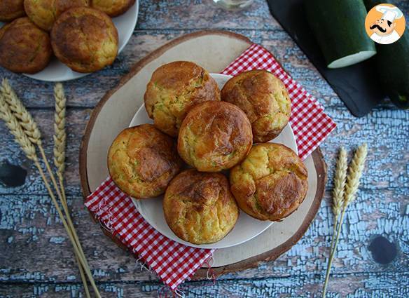 Zucchini-ziegenkäse-muffins