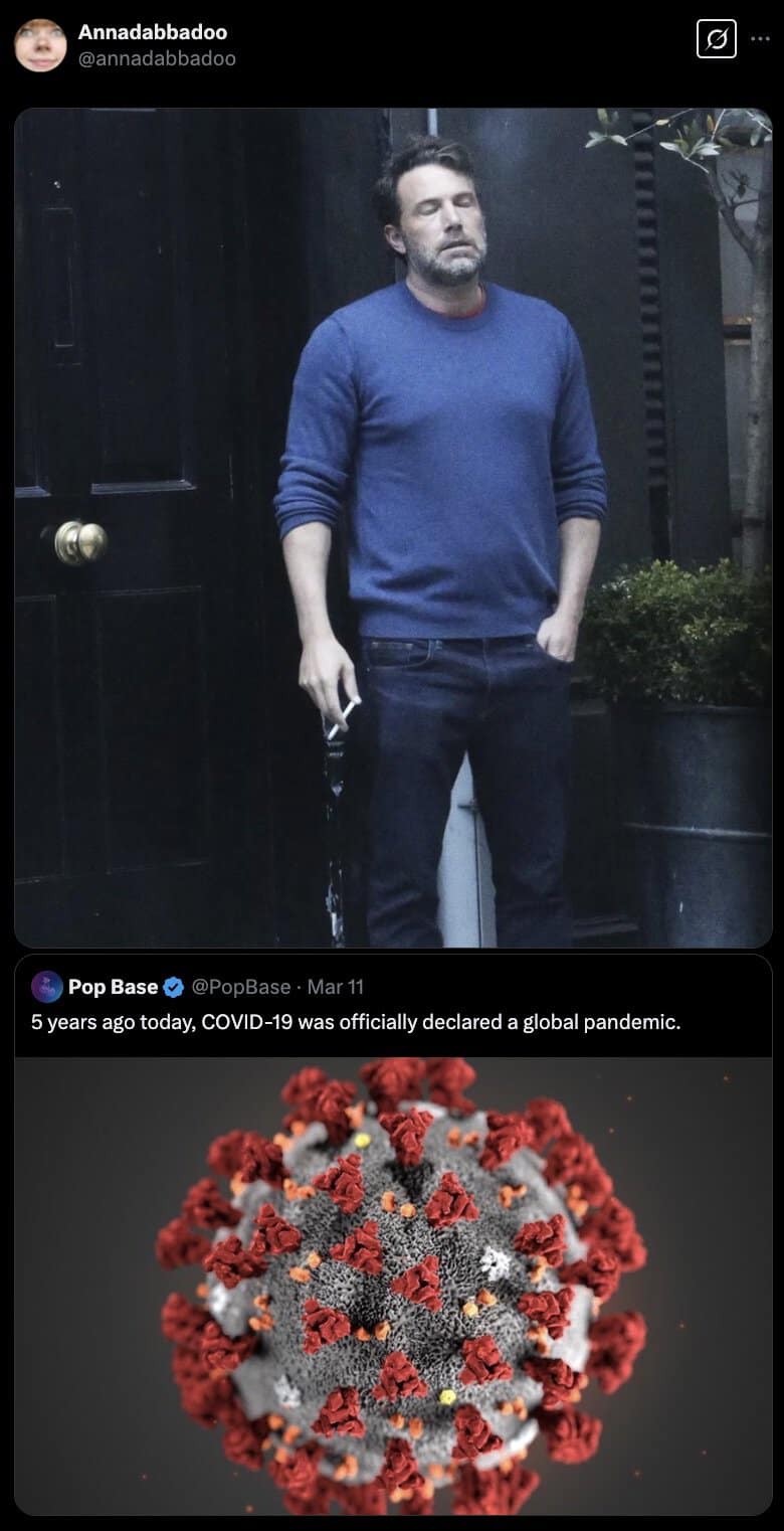 32 Funny Memes And Tweets About The 5-Year Anniversary Of COVID, image size:768x1499