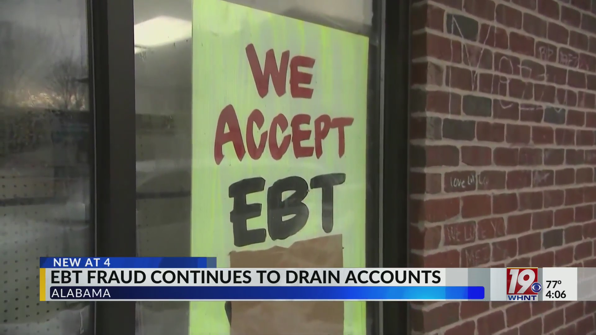 EBT Fraud Continues to Drain Accounts March 12, 2025 News 19 at 4 p.m.