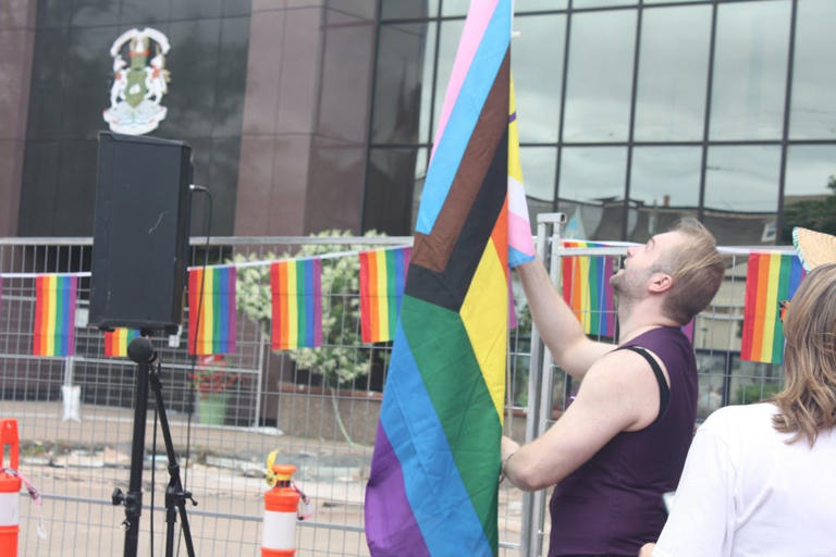 IN PHOTOS: Flag raising ceremony kicks off Cape Breton pride week