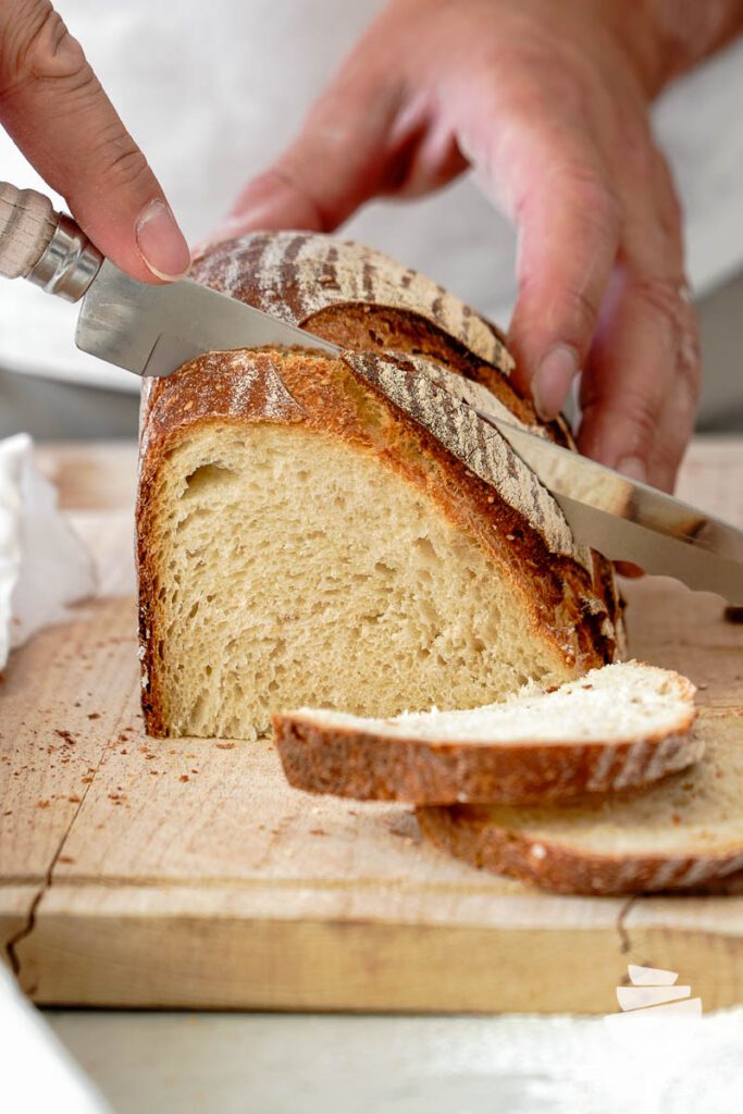 Einfaches Buttermilchbrot mit Hefe (Brot #113)