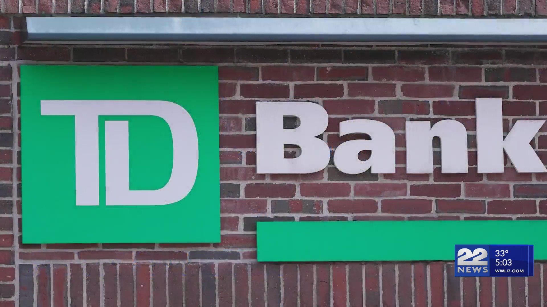 TD Bank to close Holyoke, East Longmeadow branches