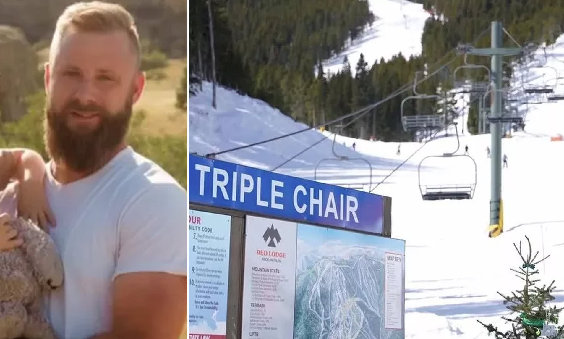 Snowboarder dies after falling from faulty chairlift at Montana resort