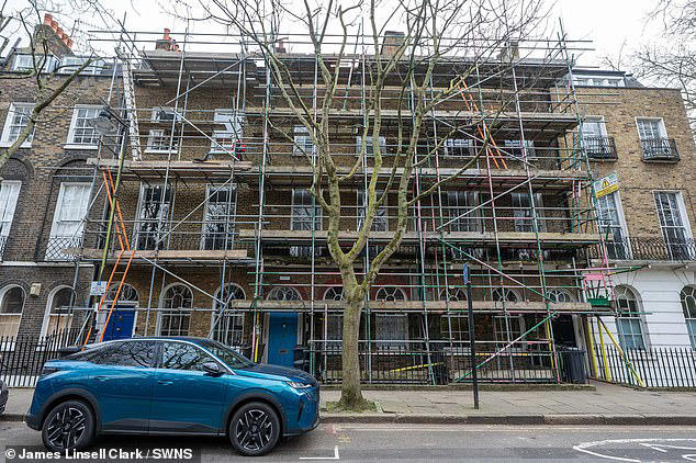 Scaffolding has covered our flats for SEVEN years - it's a nightmare