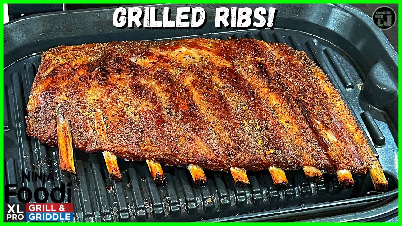 Perfectly Grilled Pork Spareribs on the Ninja Foodi!