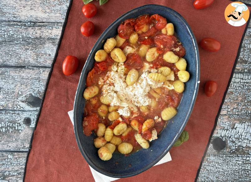 Baked feta gnocchi im airfryer, das superschnelle gericht mit ...