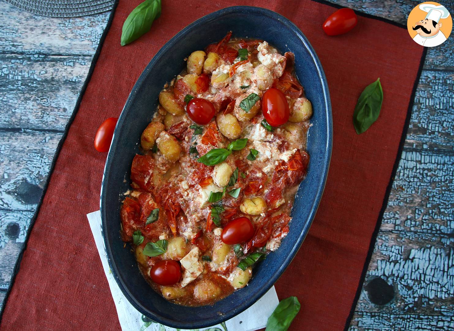 Baked feta gnocchi im airfryer, das superschnelle gericht mit ...