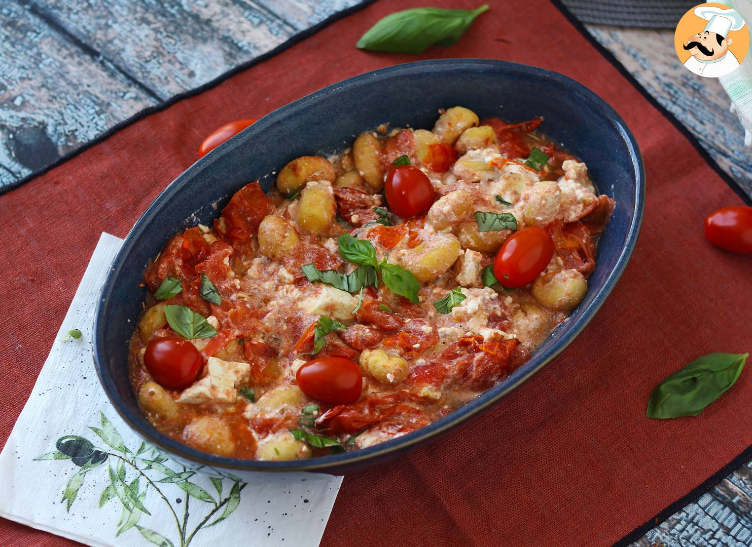 Baked feta gnocchi im airfryer, das superschnelle gericht mit ...