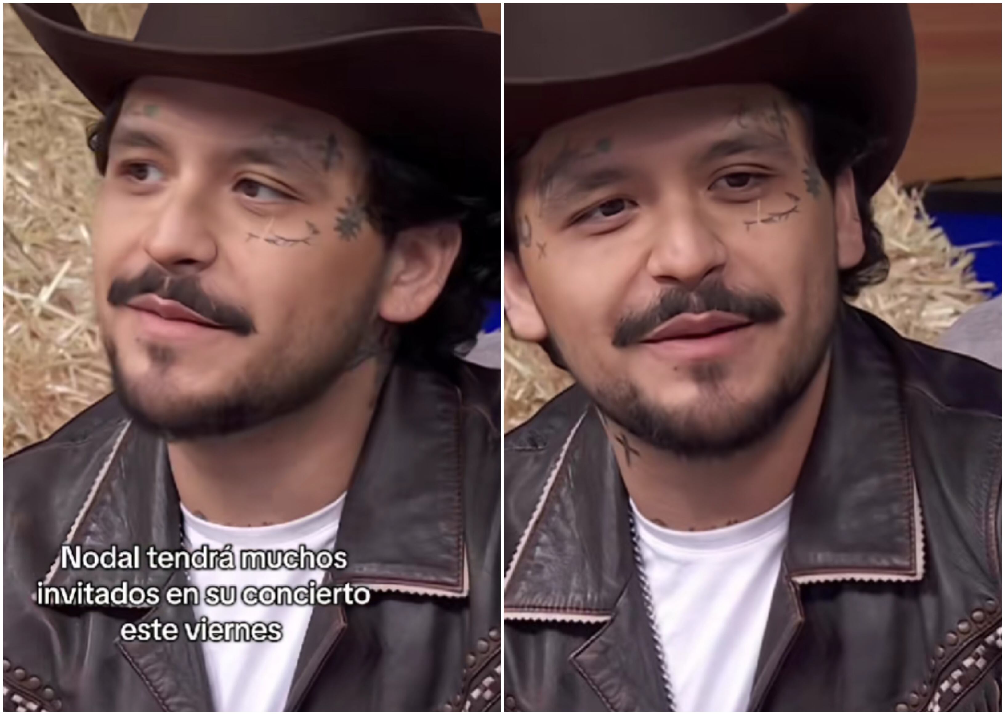 Christian Nodal evita confirmar si Ángela Aguilar estará en su concierto y su respuesta genera dudas